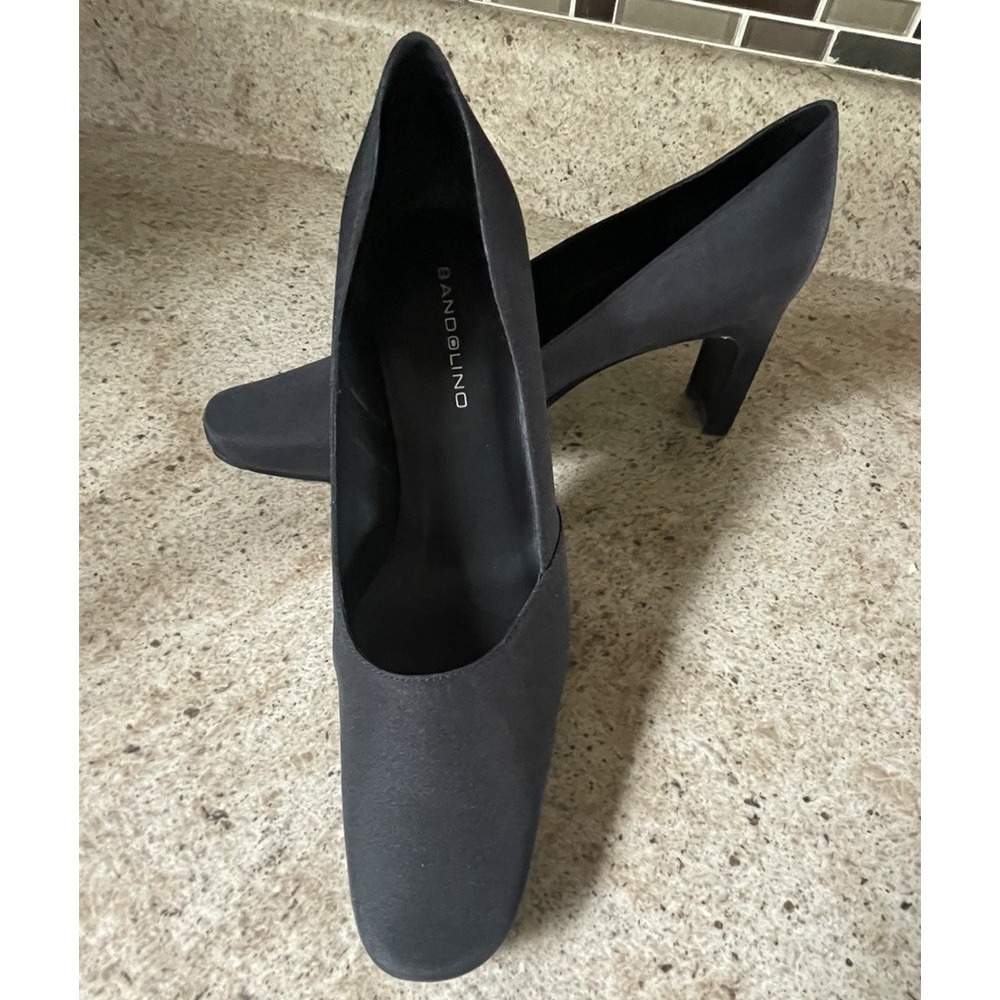 Touch Ups Women's Size 9.5N Narrow Heels Dyed Black 3" Heel